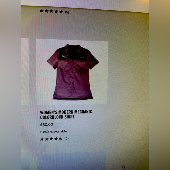 Harley Davidson Women’s button down woven shirt. - Picture 2 of 9